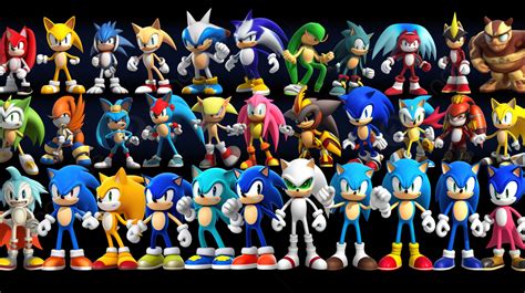 todos os personagens do sonic|Lista de personagens de Sonic the Hedgehog